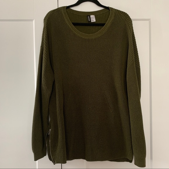H&M Green Long Sweater - Picture 1 of 6